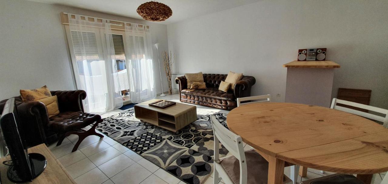 Appartement 2 Chambres Balcon Parking Prive Centre Village Lit-et-Mixe Luaran gambar